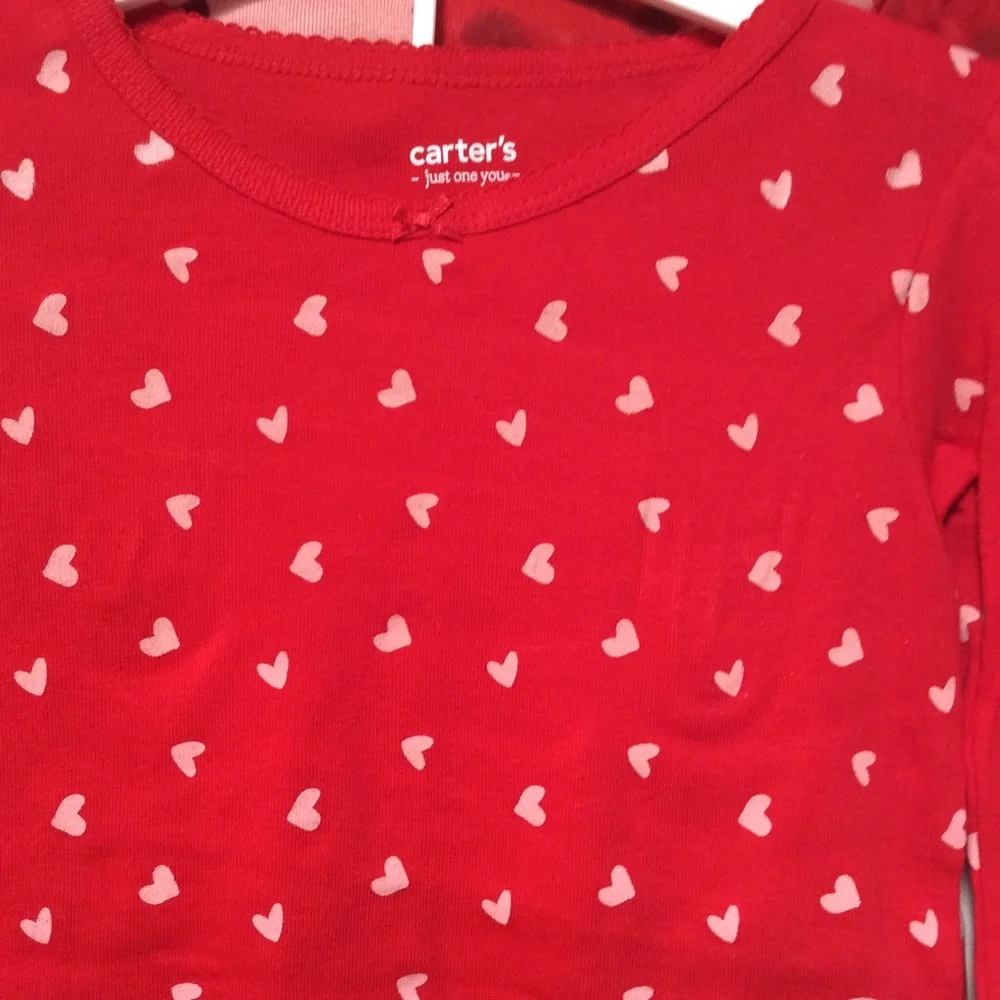 Carters New Valentine PJ set - Picture 3 of 4